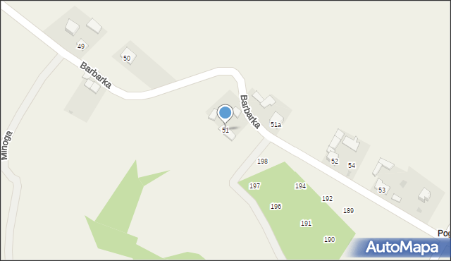 Barbarka, Barbarka, 51, mapa Barbarka