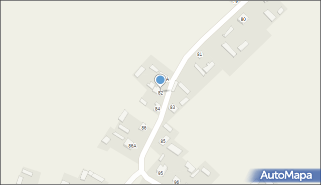 Barchaczów, Barchaczów, 82, mapa Barchaczów