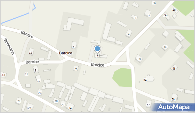 Barcice, Barcice, 5, mapa Barcice