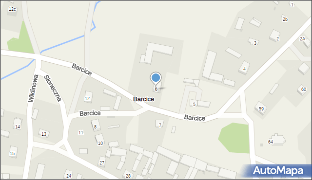 Barcice, Barcice, 6, mapa Barcice