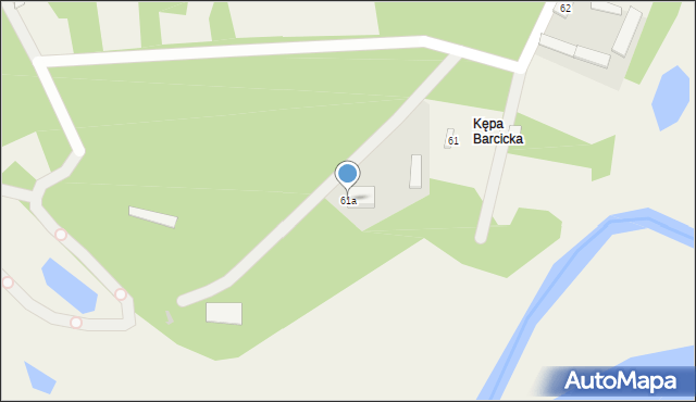 Barcice, Barcice, 61a, mapa Barcice