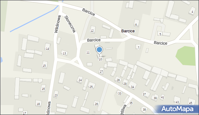 Barcice, Barcice, 9, mapa Barcice