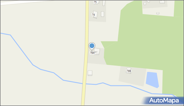 Barcice, Barcice, 78A, mapa Barcice