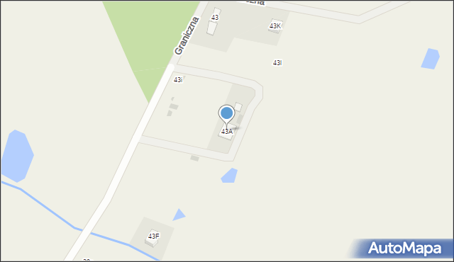 Barcice Drwalewskie, Barcice Drwalewskie, 43A, mapa Barcice Drwalewskie