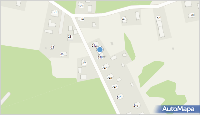 Barcikowo, Barcikowo, 24b, mapa Barcikowo