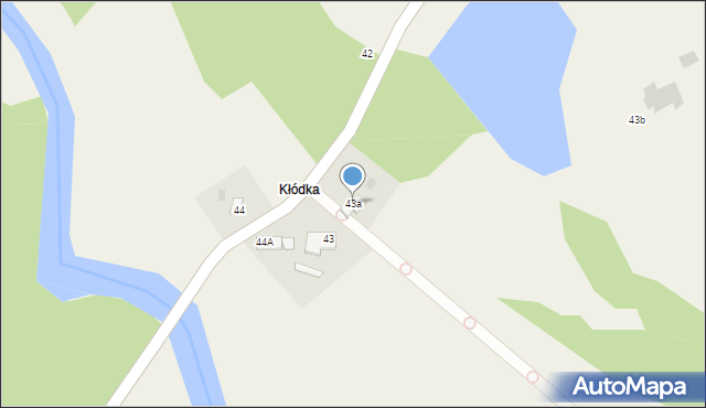 Barcikowo, Barcikowo, 43a, mapa Barcikowo