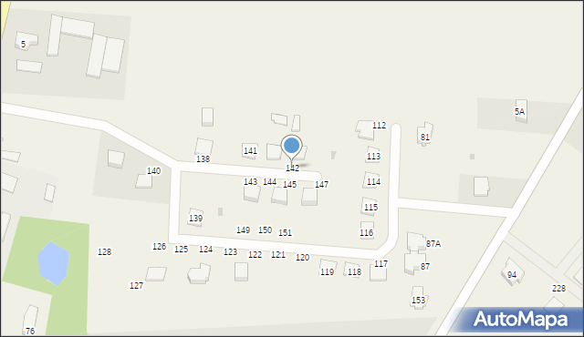 Barcin-Wieś, Barcin-Wieś, 142, mapa Barcin-Wieś