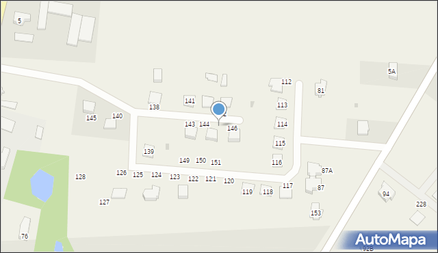 Barcin-Wieś, Barcin-Wieś, 145, mapa Barcin-Wieś