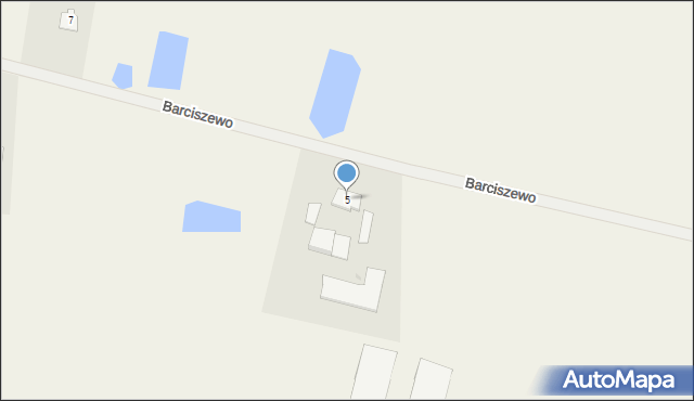 Barciszewo, Barciszewo, 5, mapa Barciszewo