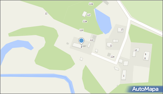 Barczewski Dwór, Barczewski Dwór, 4, mapa Barczewski Dwór