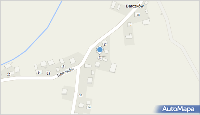 Barczków, Barczków, 21, mapa Barczków