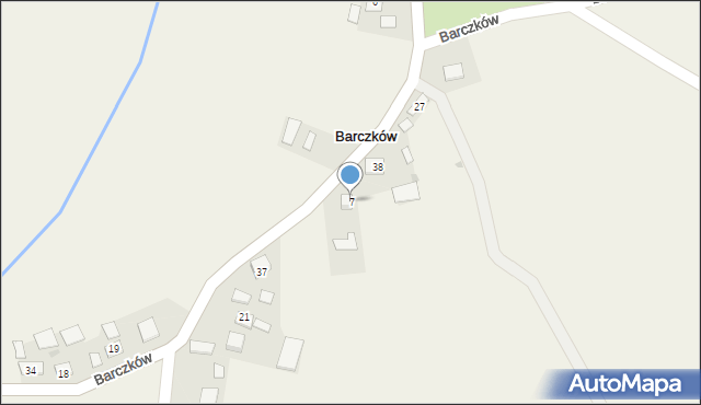 Barczków, Barczków, 7, mapa Barczków