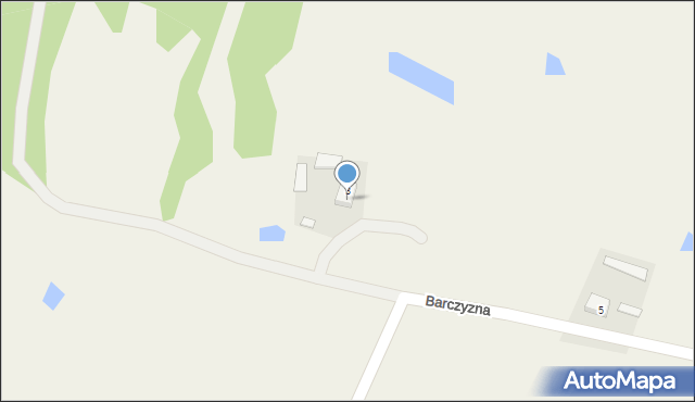 Barczyzna, Barczyzna, 3A, mapa Barczyzna