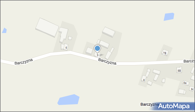 Barczyzna, Barczyzna, 7, mapa Barczyzna