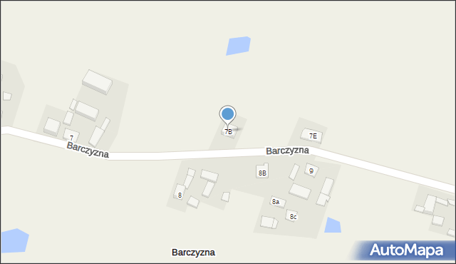 Barczyzna, Barczyzna, 7B, mapa Barczyzna