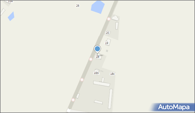 Bardzice, Bardzice, 18, mapa Bardzice