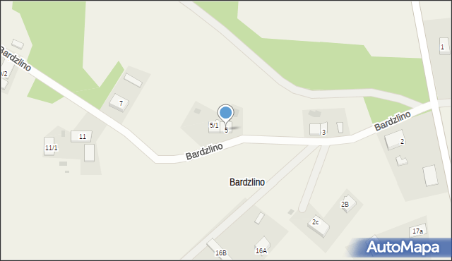 Bardzlino, Bardzlino, 5, mapa Bardzlino