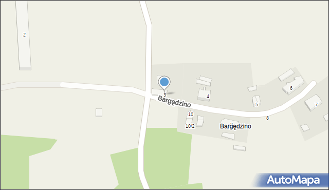 Bargędzino, Bargędzino, 3, mapa Bargędzino