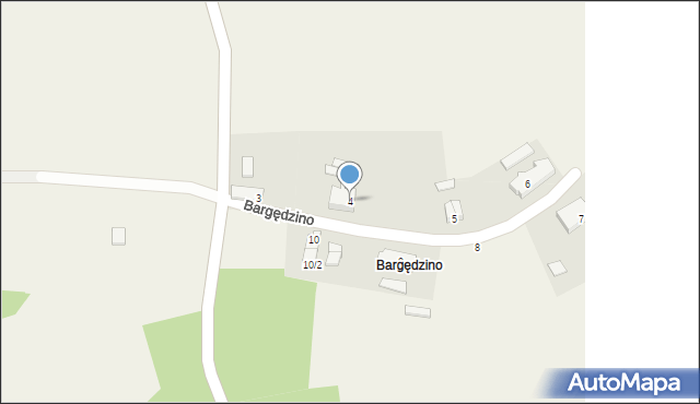 Bargędzino, Bargędzino, 4, mapa Bargędzino