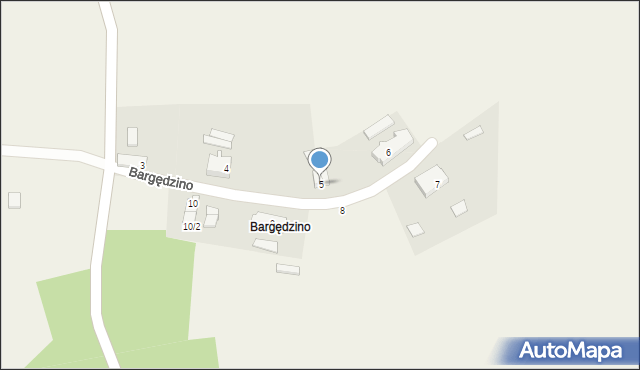 Bargędzino, Bargędzino, 5, mapa Bargędzino