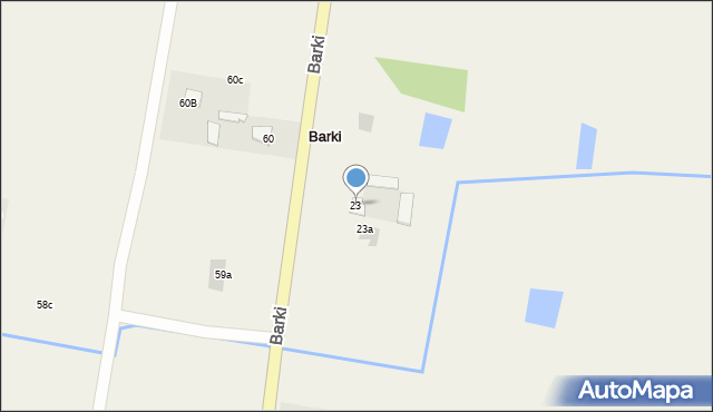 Barki, Barki, 23, mapa Barki