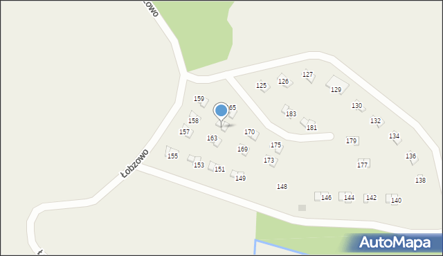 Barkocin, Barkocin, 167, mapa Barkocin