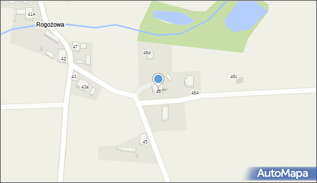 Barkowo, Barkowo, 46, mapa Barkowo