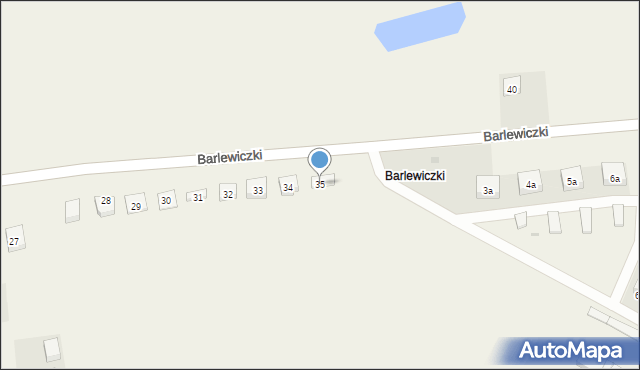 Barlewiczki, Barlewiczki, 35, mapa Barlewiczki