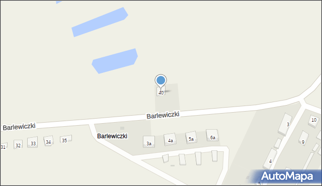 Barlewiczki, Barlewiczki, 40, mapa Barlewiczki