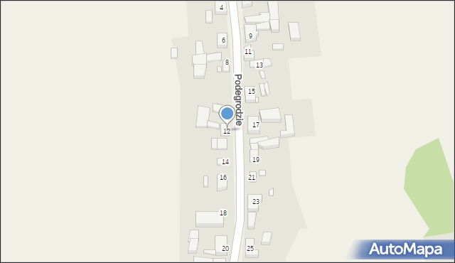 Barnimie, Barnimie, 12, mapa Barnimie