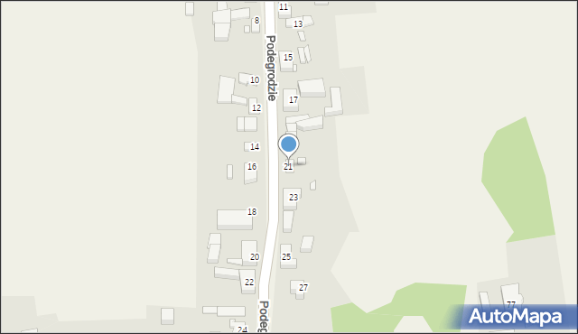 Barnimie, Barnimie, 21, mapa Barnimie