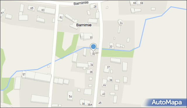 Barnimie, Barnimie, 32, mapa Barnimie