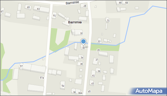 Barnimie, Barnimie, 32, mapa Barnimie