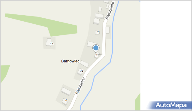 Barnowiec, Barnowiec, 4, mapa Barnowiec