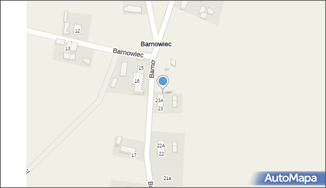 Barnowiec, Barnowiec, 24, mapa Barnowiec