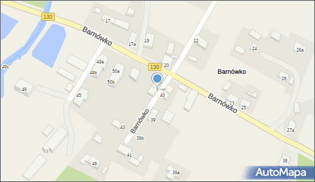 Barnówko, Barnówko, 42, mapa Barnówko