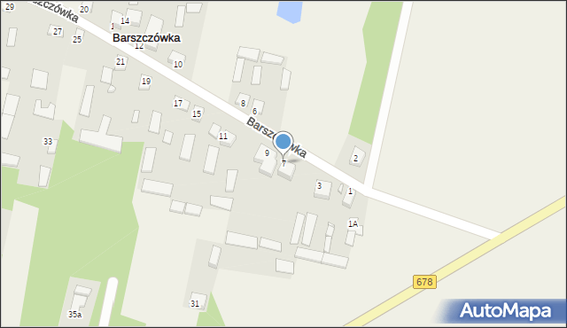 Barszczówka, Barszczówka, 7, mapa Barszczówka