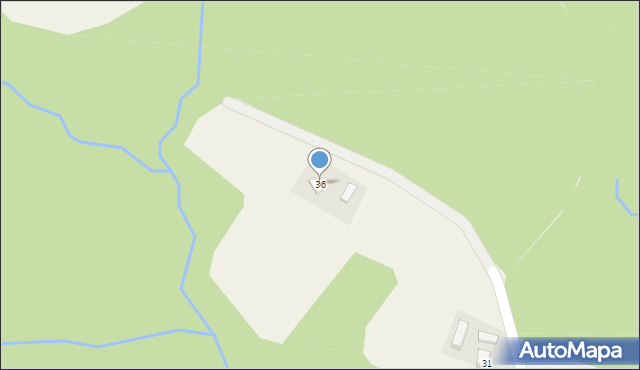 Bartkowa-Posadowa, Bartkowa-Posadowa, 36, mapa Bartkowa-Posadowa