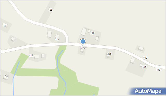 Bartkowa-Posadowa, Bartkowa-Posadowa, 372, mapa Bartkowa-Posadowa