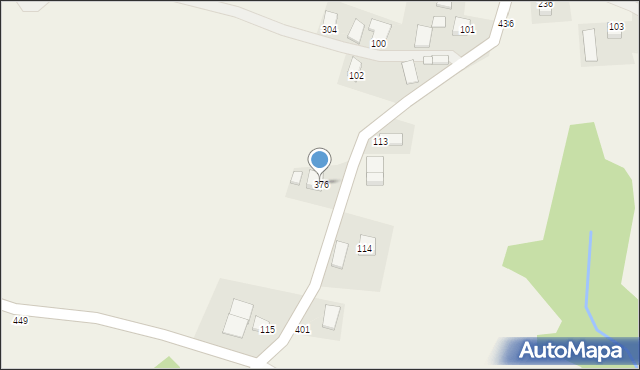 Bartkowa-Posadowa, Bartkowa-Posadowa, 376, mapa Bartkowa-Posadowa