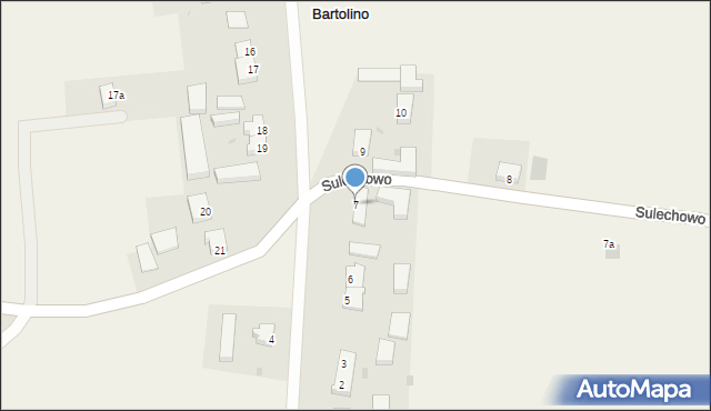 Bartolino, Bartolino, 7, mapa Bartolino