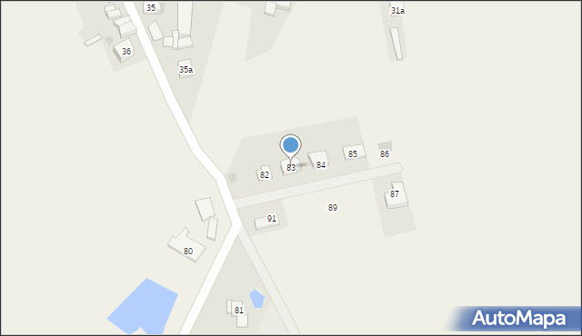 Bartoszów, Bartoszów, 83, mapa Bartoszów