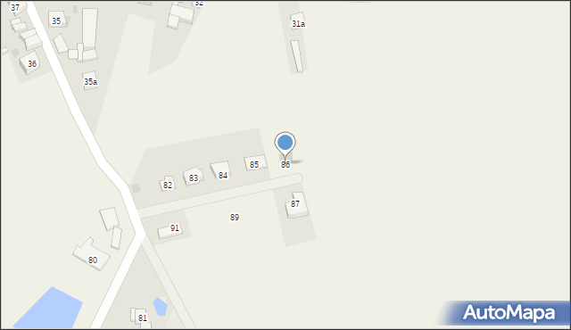 Bartoszów, Bartoszów, 86, mapa Bartoszów