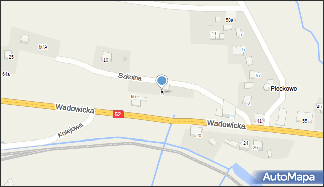 Barwałd Dolny, Barwałd Dolny, 66a, mapa Barwałd Dolny