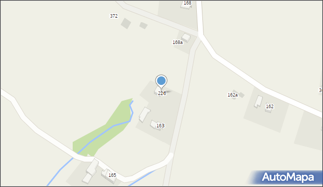 Barwałd Górny, Barwałd Górny, 226, mapa Barwałd Górny