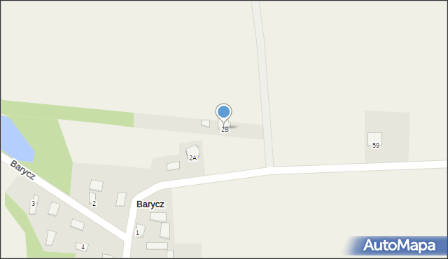 Barycz, Barycz, 2B, mapa Barycz