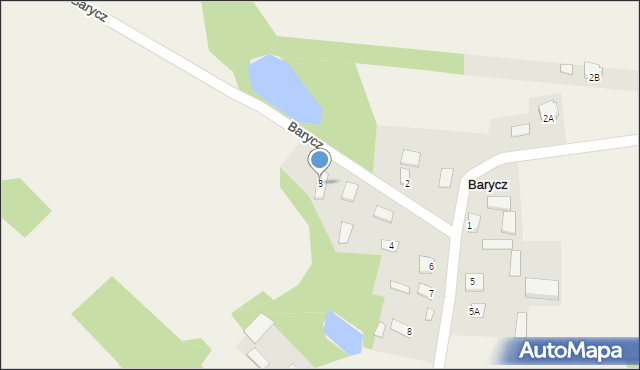 Barycz, Barycz, 3, mapa Barycz