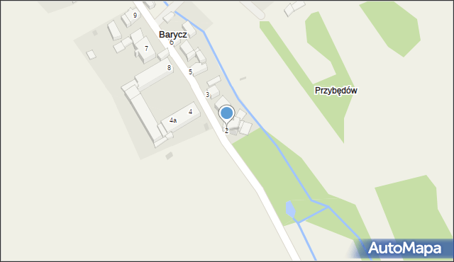 Barycz, Barycz, 2, mapa Barycz