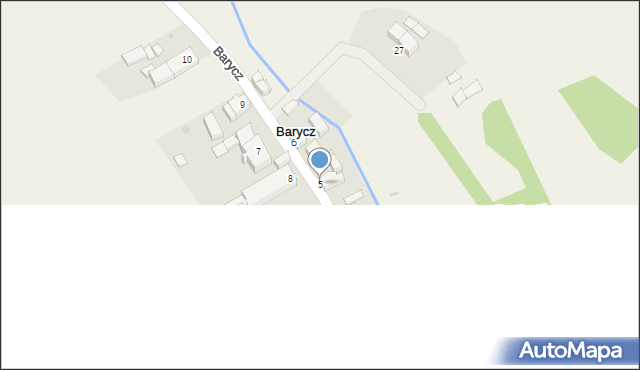 Barycz, Barycz, 5, mapa Barycz