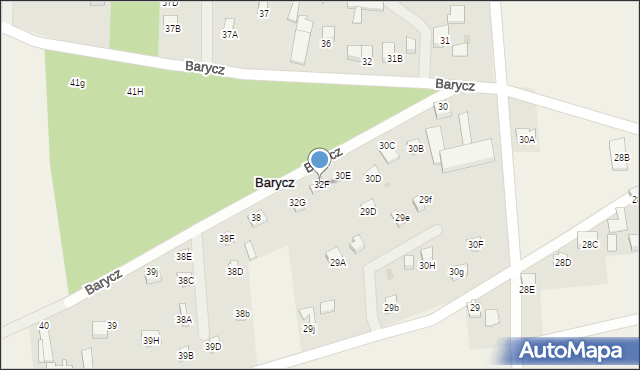 Barycz, Barycz, 32F, mapa Barycz